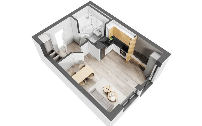 Ivory Residence, Pipera, Rond Omv, nord, nemobilat, parcare, B2B